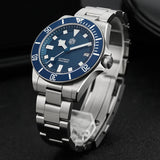  San Martin Grade5 Titanium Watch SN0121TD PT5000/ST2130 Automatic Movement Watch 300M Waterproof Adjustable Clasp Wristwatch