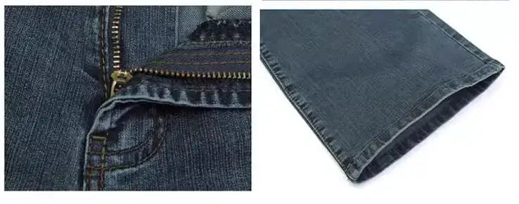 Men's Mid-Rise Flare Jeans | Slim Fit Denim Trousers