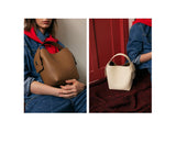 LA FESTIN Original Brand Genuine Leather Ladies Handbag Shoulder Crossbody Bag Portable Bucket Bag Female Bags Women's Bag