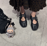 Women's Split-Toe Mary Jane Flats | Genuine Leather
