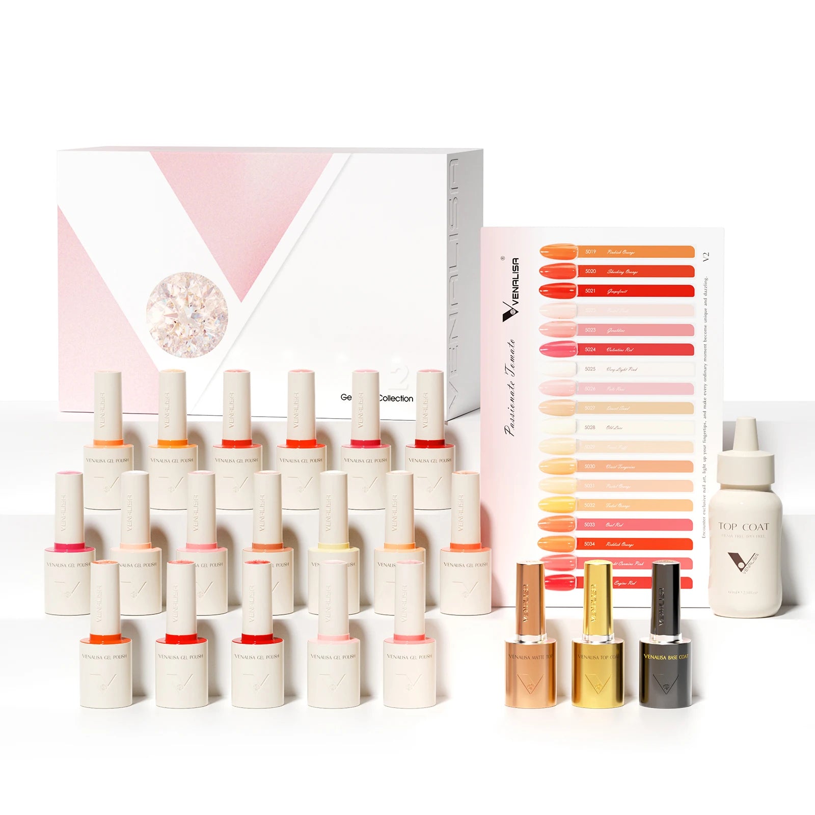 VENALISA Gel Polish Complete Kit – HEMA & TPO Free