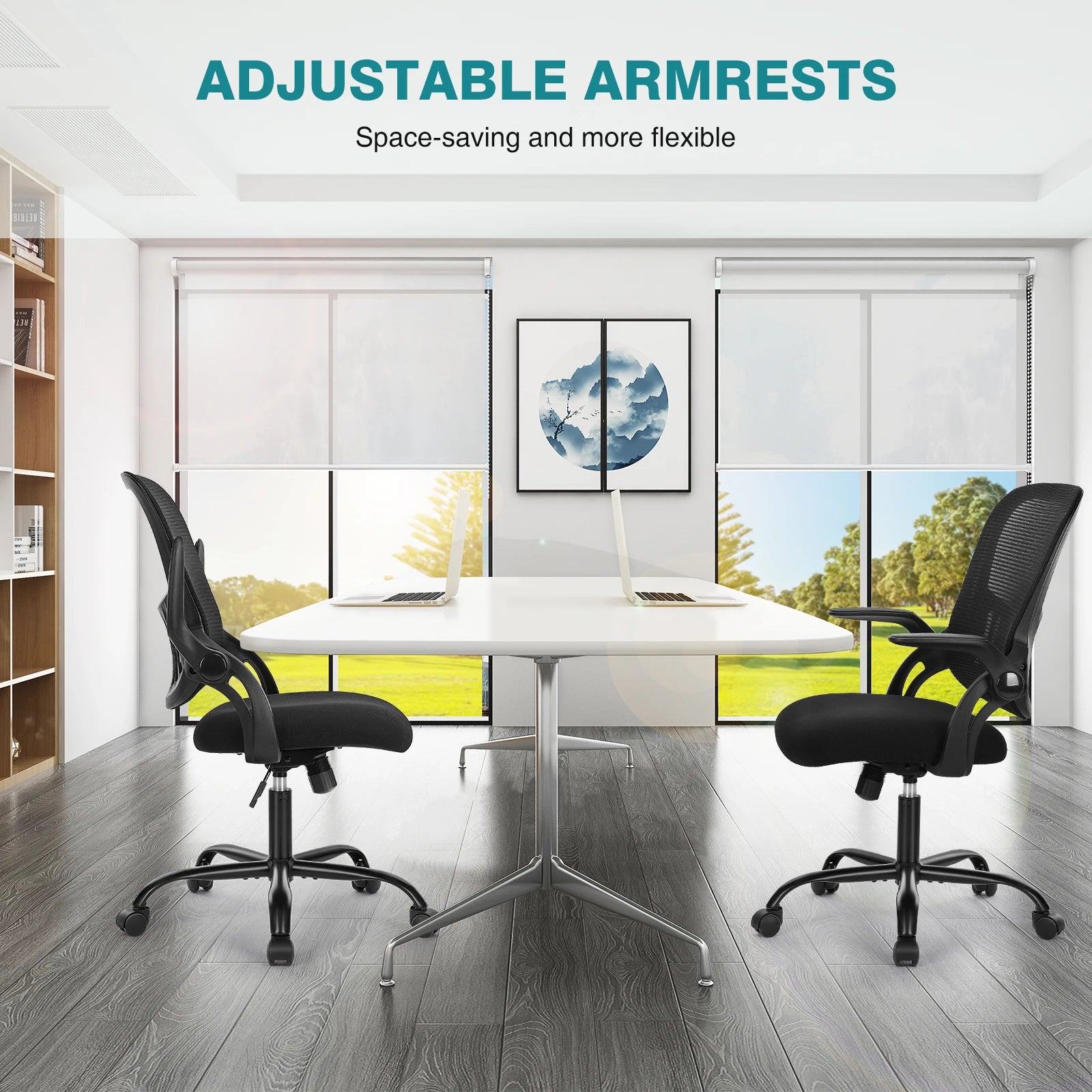 JHK Ergonomic Mesh Backrest Office Chair | Adjustable