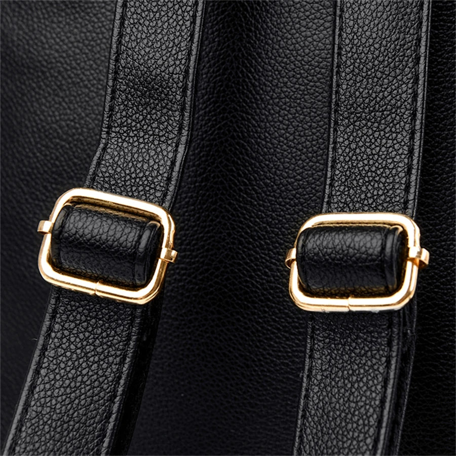 Luxury Vintage Leather Backpack