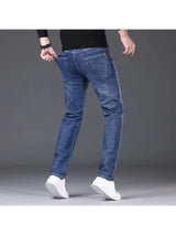 Men's Straight-Leg Ankle Jeans