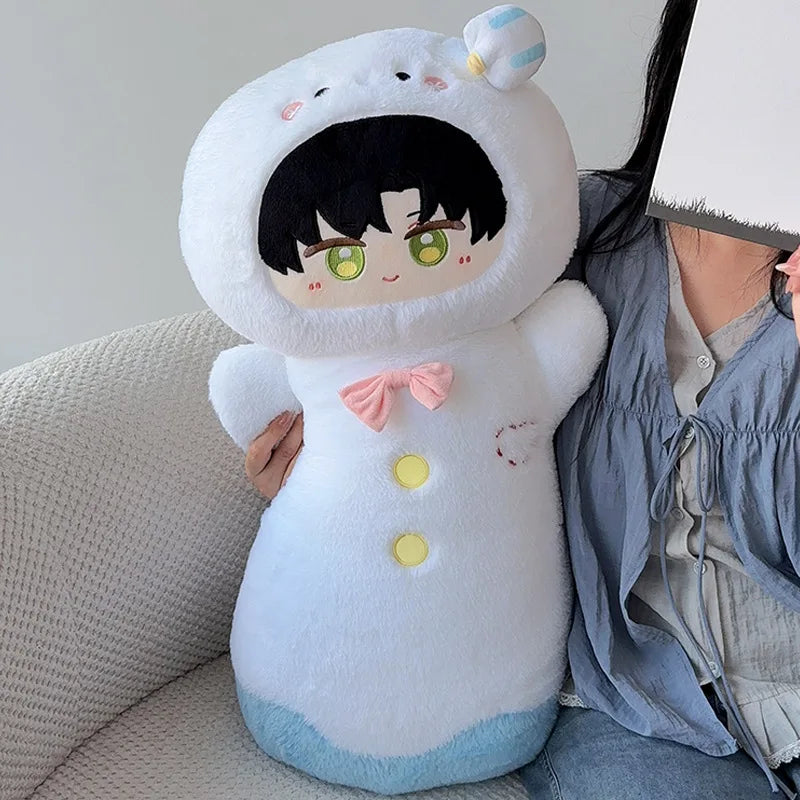 Love And Deep Space 80cm Long Large Throw Pillow Zayne Rafayel Sylus Xavier Plush Doll Pillow Doll Ornament Birthday Gift