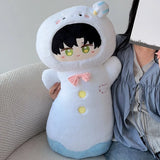 Love And Deep Space 80cm Long Large Throw Pillow Zayne Rafayel Sylus Xavier Plush Doll Pillow Doll Ornament Birthday Gift
