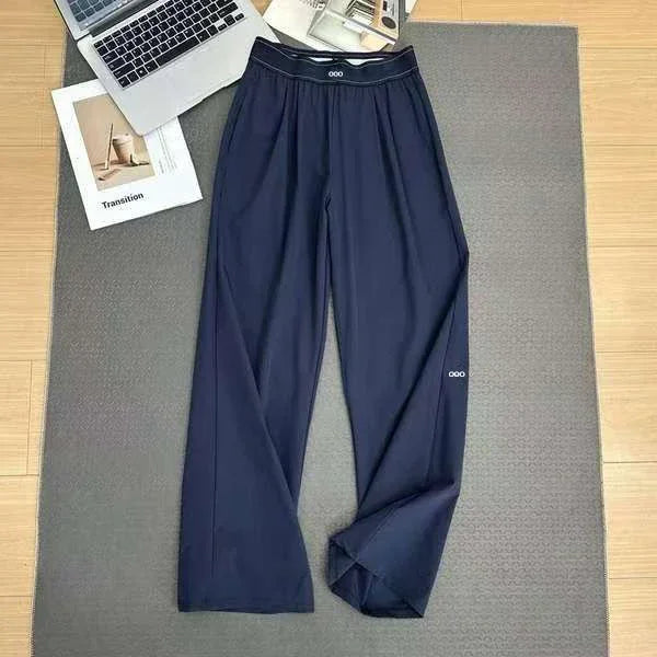 Women's High-Waist Wide-Leg Casual Pants