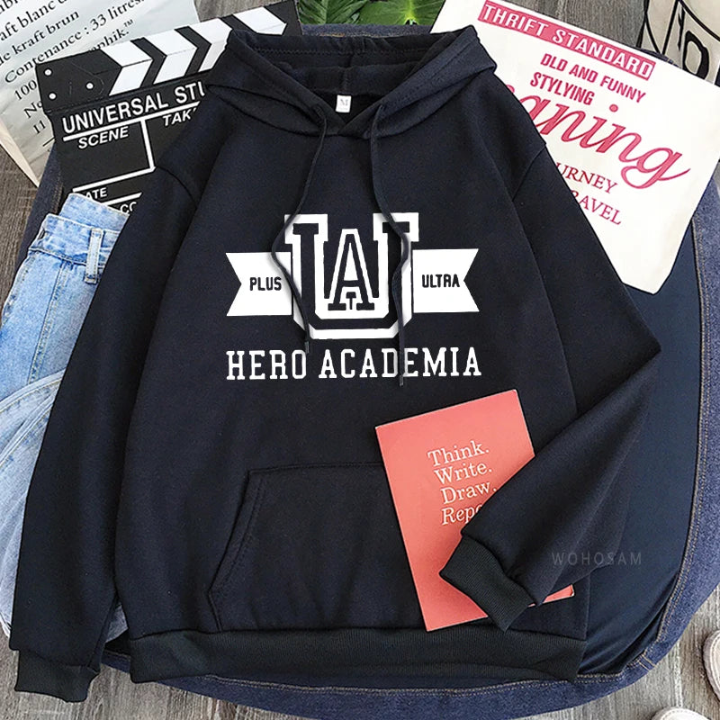 My Hero Academia UA Logo Relaxed Pullover Hoodie