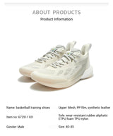 361 Degrees ONE MOTION 2.0 Men Basketball Shoes New Breathable Shock-Absorbing Non-slip Wear-resistant Male Sneakers 672511101