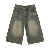 Men's Loose Straight-Leg Denim Jeans & Shorts