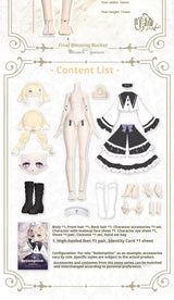 Meki Final Blessing Series 1/8 BJD Blind Box Mystery Box Toys Cute Action Anime Figure Kawaii Model Gift