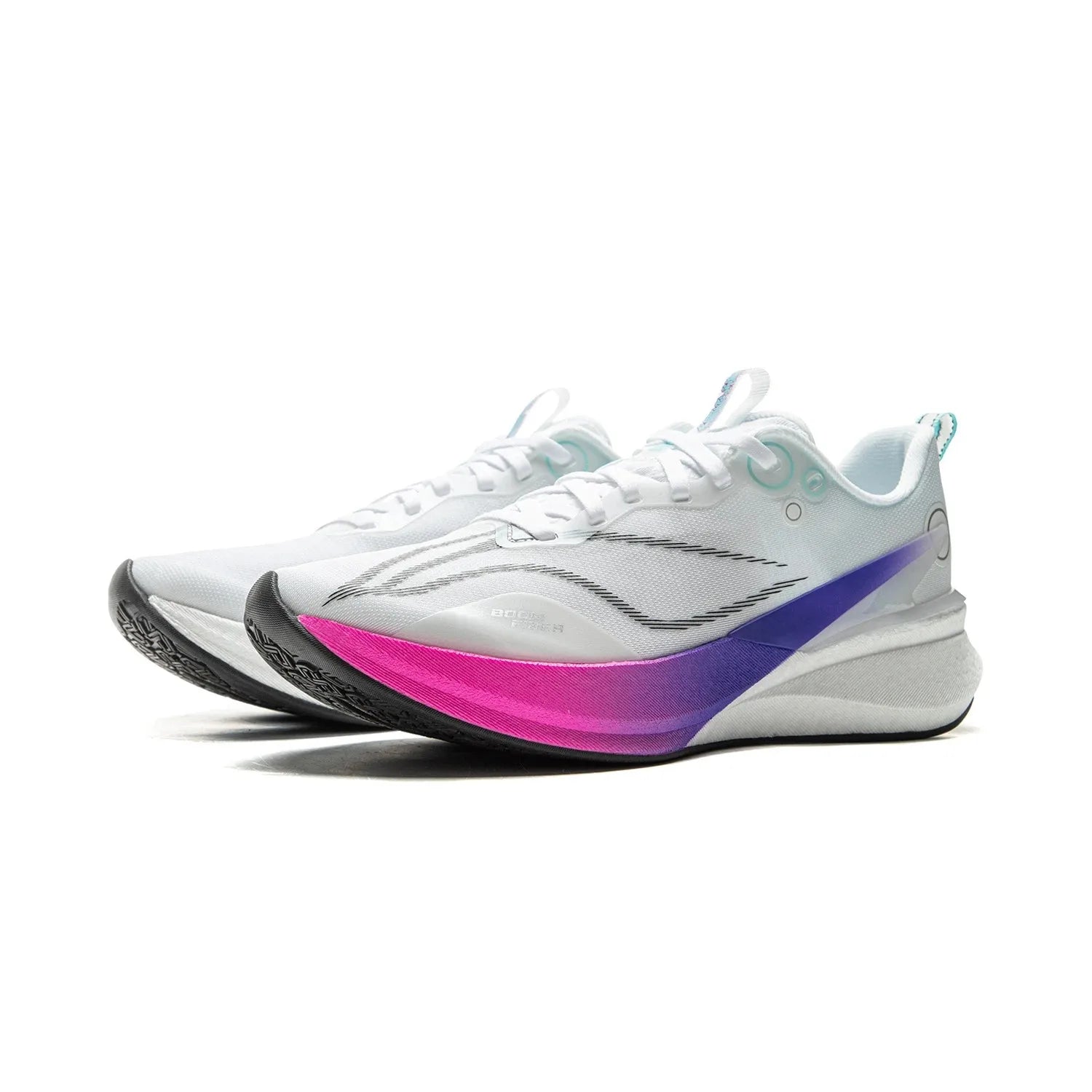 Li-Ning Women's RED HARE 8 PRO Racing Running Shoes BOOM Cushion LN DWR Water Repellent LiNing Training Sneaker ARPV016