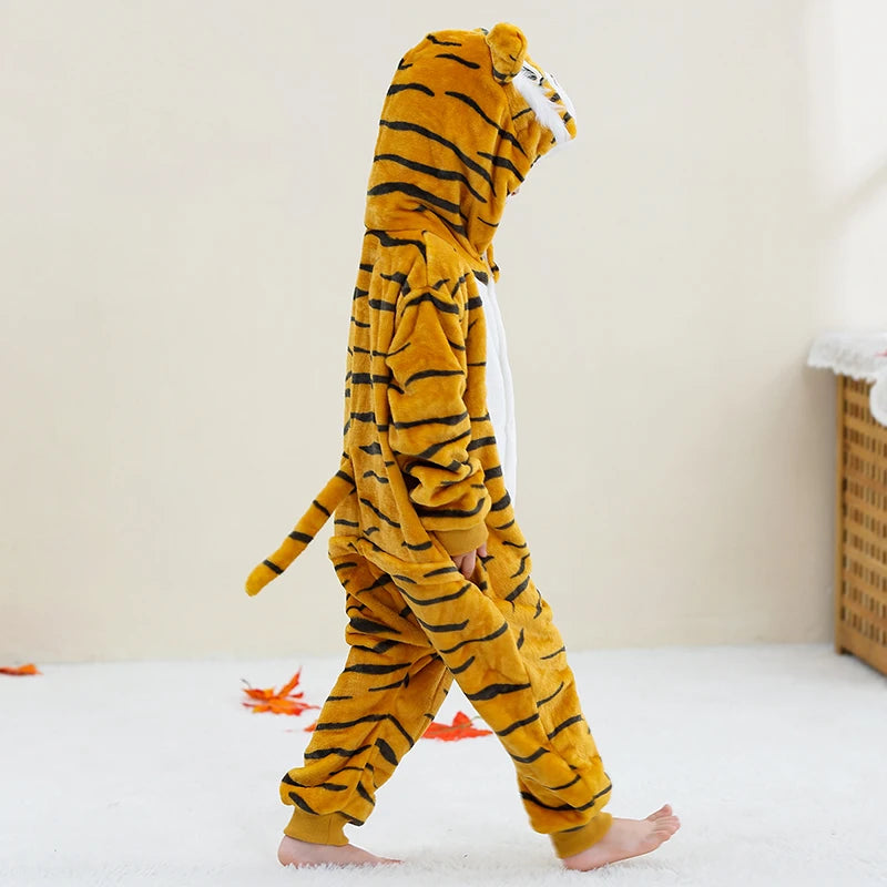 Kids' Capybara Flannel Onesie