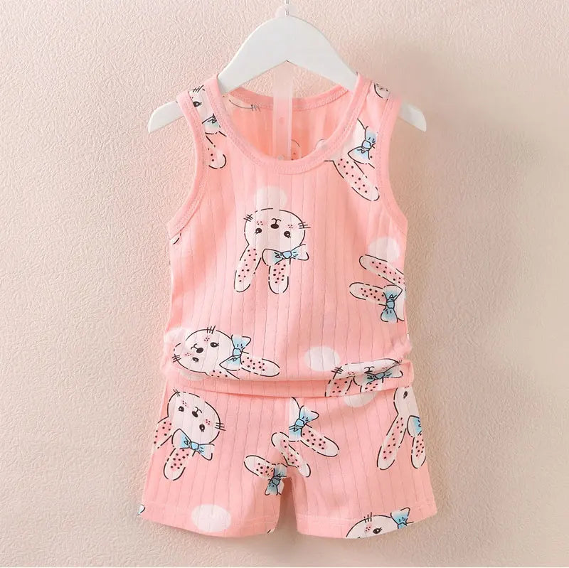 Kids' Summer Tank & Shorts Set