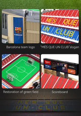CaDA Camp Nou (Barcelona FC) Stadium Building Block Set / 728 Pieces / Collector's Item for Football Fans & Block Enthusiasts