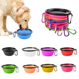 Portable Collapsible Pet Bowl | Travel Food & Water Dish