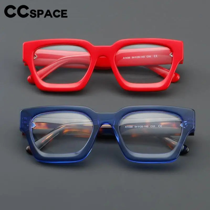 56992 Square Acetate Optical Glasses Frames Women Vintage Universal Prescription Spectacles Frame Trend Transparent Eyewear
