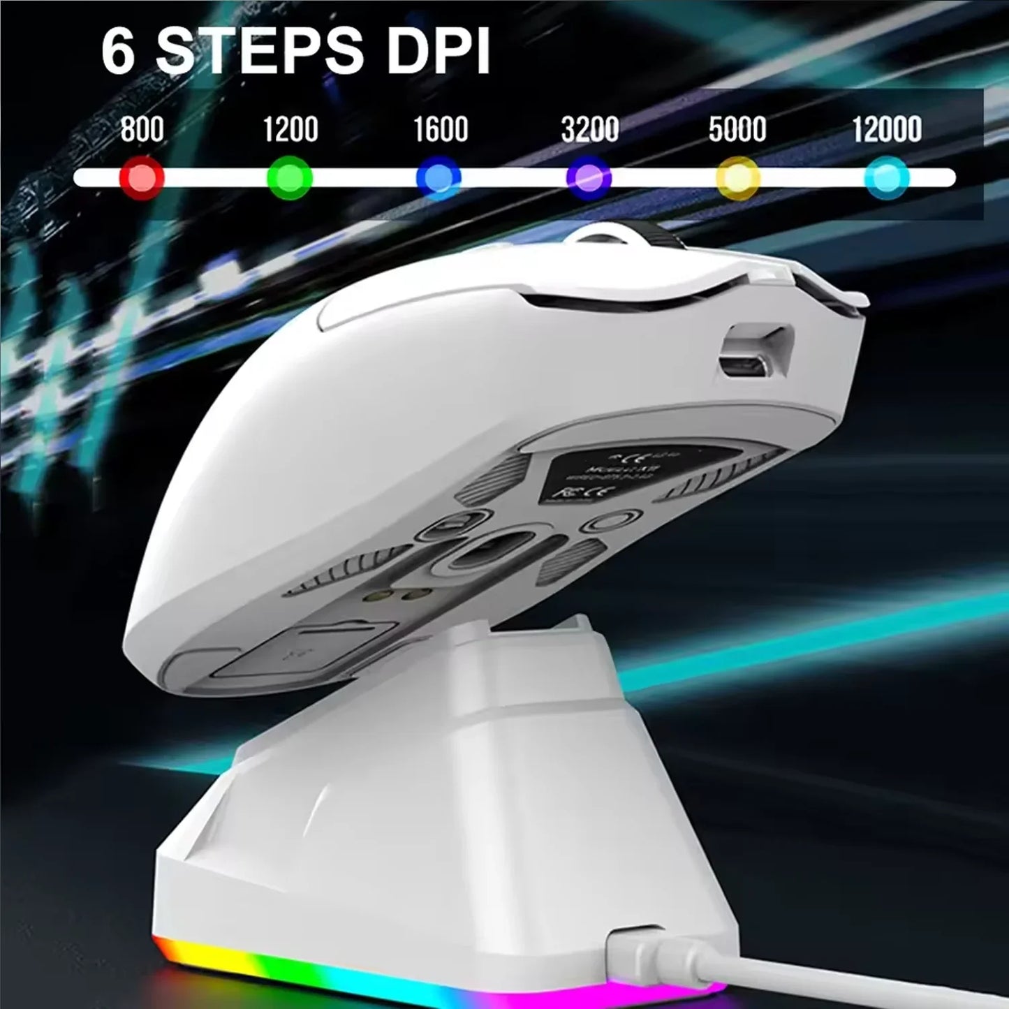 2026 NEW X11 Wireless Bluetooth 3-Mode Mouse Touch Screen Magnetic Charging Dock Ultra-Light Macro Gaming Mouse Magnetic Base
