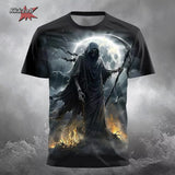 Men's Skull Beer Graphic T-Shirt