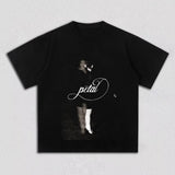 Ariana Grande Petal Photo Graphic Tee — Unisex Cotton T-Shirt