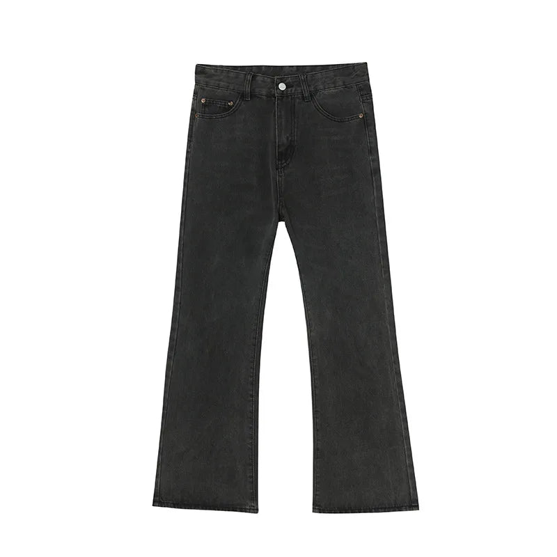 Men's Vintage Loose Denim Jeans | Streetwear Style