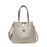 Large Capacity Leather Crossbody Tote
