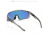 KDEAM High-End Sports Sunglasses Polarized Men's Cycling Glasses Dismountable TR90 Frame And Nose Pads Easy To Exchange