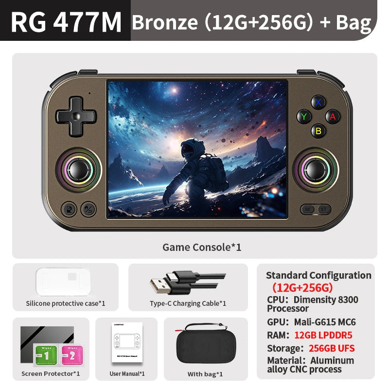 Anbernic RG477M Handheld Game Console 4.7" LTPS