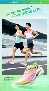 ONEMIX Professional Marathon Racing Running Shoes Men Full-length Carbon Plate Sports Sneakers Shock Absorbent Training Shoes