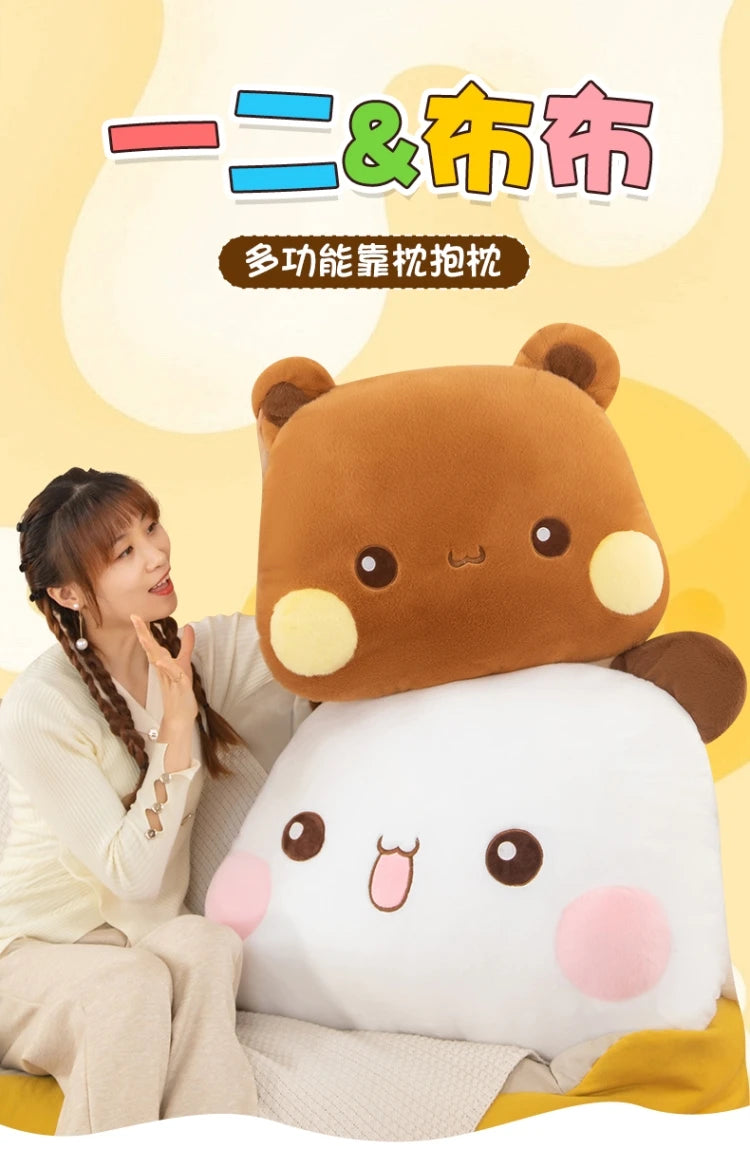 Hot 35/60/80cm Kawaii Bubu Dudu Panda Mitao Cat Plush Doll Plush Pillows Couple Gifts Cushions Cute Dolls For Girl And Boy Gift