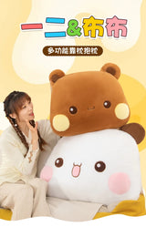 Hot 35/60/80cm Kawaii Bubu Dudu Panda Mitao Cat Plush Doll Plush Pillows Couple Gifts Cushions Cute Dolls For Girl And Boy Gift