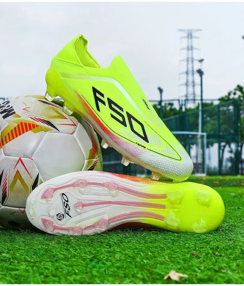 Men's Football Boots – Lace-Up Soccer Cleats