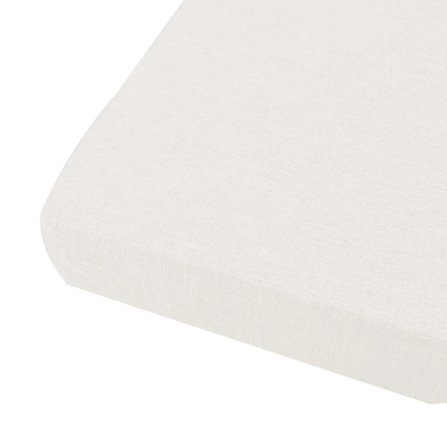 Linen Seat & Window Cushion with Zipper | Custom Sizes