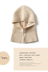 Luxe 100% Cashmere Knitted Beanie & Scarf Set