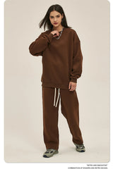 Men's 350gsm Fleece Crewneck Sweatshirt