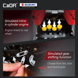 1043PCS CaDA 1:6 Scale Replica "Suzuki Hayabusa" 25th Anniversary Commemorative Edition Building Block Set