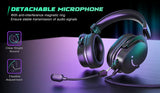 FIFINE Headset,3.5 mm jack&USB Headphone with 7.1 Surround Sound/volum contral/Mute switch for PC/MAC/PS4/PS5 Mixer-H9