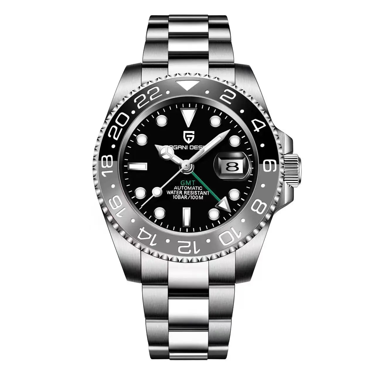 Pagani Design PD-1662 GMT Automatic Men's Watch