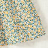 Summer Floral Bow Baby Dress