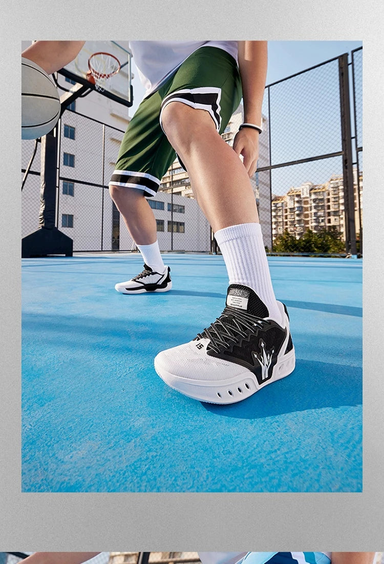 361 Degrees Joker SHUFFLE 2 Men's Basketball Shoes New Breathable Lightweight Wear-resistant Flexible Male Sneakers 572621101