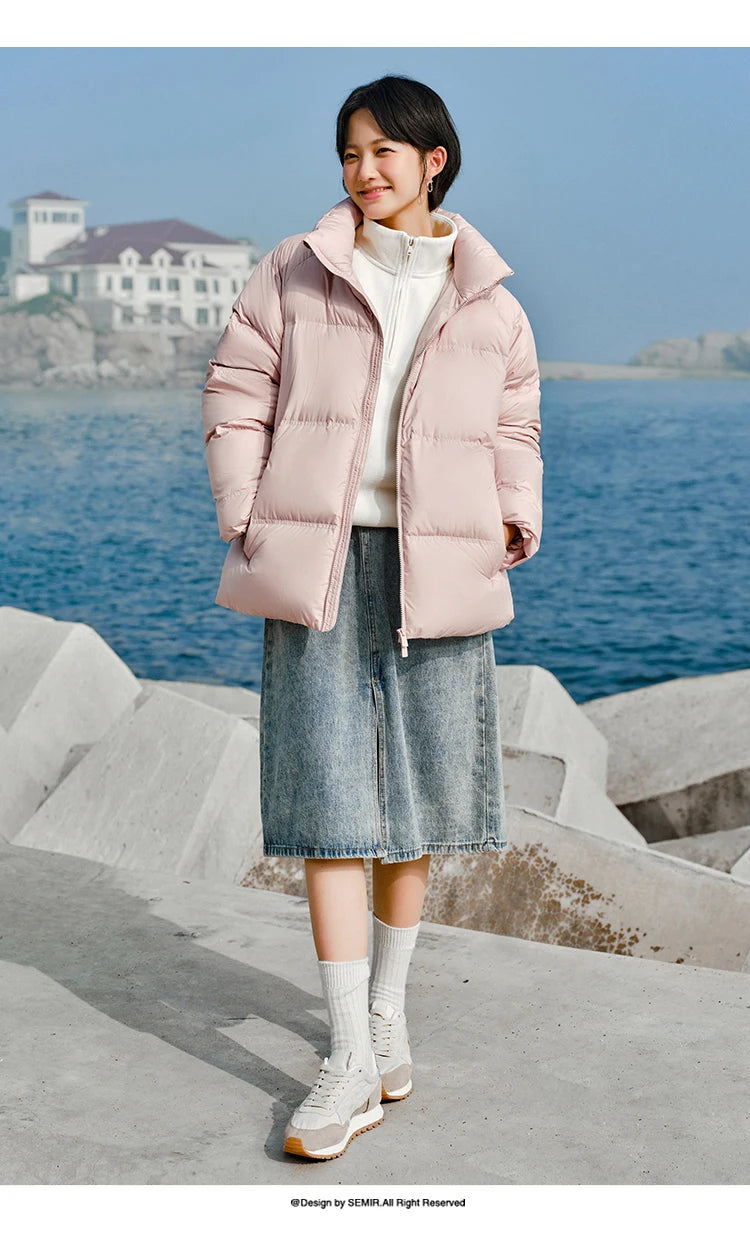 Semir 90% Duck Down Puffer Jacket – Unisex Winter Essential
