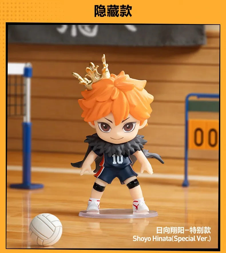 POP MART HAIKYU!! OFF-COURT VIBES Series  Mystery Box Genuine Blind Box Guess Toys Bag Ornament Figurine Home Decor Desktop Doll