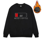 Men's Plus Size Fleece Sweatshirt XL–7XL