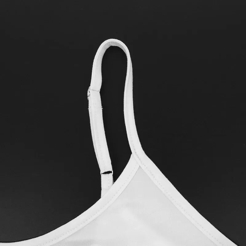 Chic Summer White Mini Dress | Elegant Sleeveless Print Streetwear