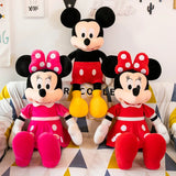 Mickey & Minnie 35cm Plush Dolls