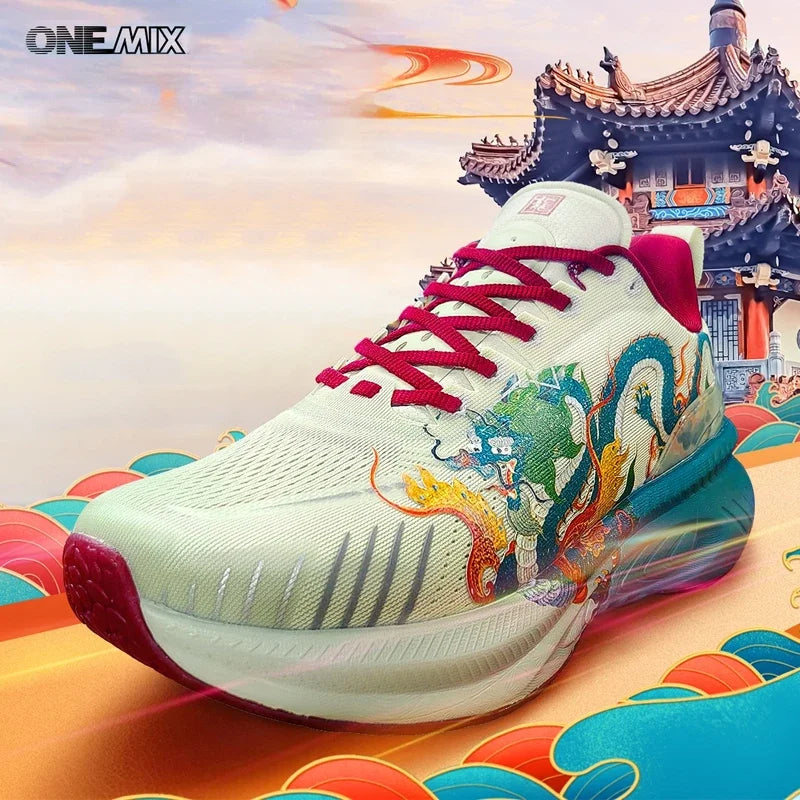 Onemix Original Running Shoes for Men Ultralight Wear-resistant Gym Outdoor Women Workout Breathable Sports Male Sneaker