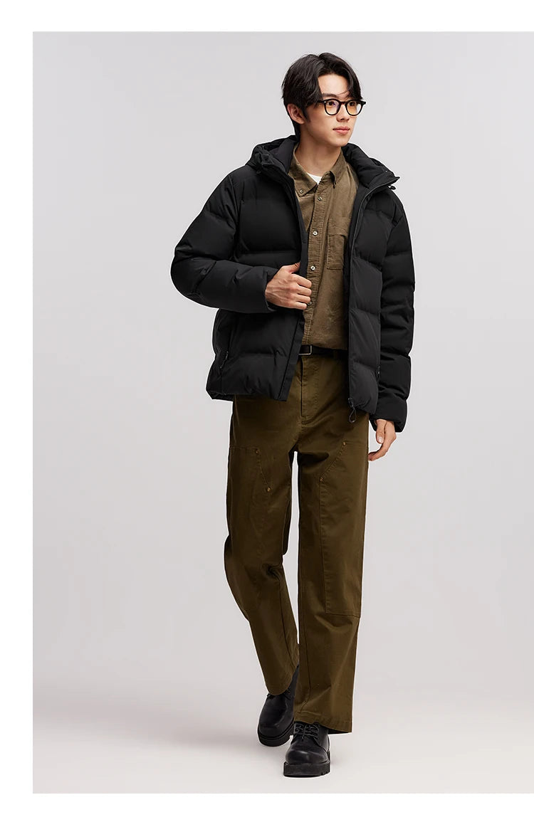 Semir Men's Premium Hooded Down Jacket
