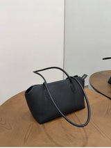Genuine Leather Tote Bag – Pebbled Top-Grain Cowhide