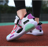 Kids' Pro-Grip Athletic Basketball Shoes