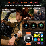 New Upgrade GPS Outdoor Sports SmartWatch Men With 5ATM Swim Compass Altimeter 1.56" AMOLED Heart Rate Bluetooth Call Smartwatch